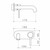 Liano II Wash Basin/Bath Trim Kit Round Cover Plate 175mm Gunmetal Lead Free [295956]