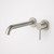 Liano II Wash Basin/Bath Mixer Round Cover Plates x2 210mm Brushed Nickel Lead Free [295969]