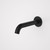 Liano II Basin/Bath Outlet 175mm Round Cover Plate Matte Black Lead Free [295957]