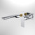 Urbane II Wash Basin/Bath Trim Kit Rectangle Cover Plate 180mm Chrome Lead Free [296064]