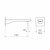 Urbane II Basin/Bath Outlet 180mm Square Cover Plate Gunmetal Lead Free [295979]