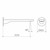 Urbane II Basin/Bath Outlet 220mm Round Cover Plate Matte Black Lead Free [295974]