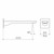 Urbane II Basin/Bath Outlet 220mm Square Cover Plate Gunmetal Lead Free [296015]