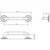 Care Grab Rail Straight 300mm Brushed Stainless Steel [291493]