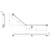 Care Grab Rail 40 Degree RH 870 x 700mm Polished Stainless Steel [291508]