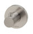 Radii Robe Hook with Round Plate Brushed Nickel [151454]