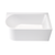 Origin 1500 Right Corner Left Curve Bath [296827]