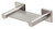 Radii Soap Dish with Square Plate Brushed Nickel [151466]
