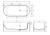 Minka Solid Surface Bath 1700mm Forest [296941]