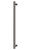 Heated Towel Rail Round 800mm Brushed Carbon [296733]