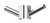 Vertical Rail Hook Round Chrome [296766]
