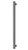 Heated Towel Rail Square 800mm Brushed Carbon [296722]