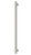 Heated Towel Rail Square 800mm Brushed Nickel [296725]