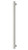 Heated Towel Rail Square 800mm Brushed Nickel [296725]