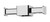 Vertical Rail Hook Square Chrome [296747]