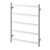 Five Flat Bar Heated Towel Ladder 550mm x 740mm Chrome [296744]