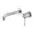 Opal Wall Basin/Bath Mixer Separate Back Plate 260mm Brushed Nickel [297005]