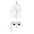 Opal Progressive Shower System With Spout 230mm Graphite [297048]