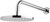 Vivid Shower Arm & 220mm Round Rose 3Star Chrome [151862]