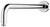 Vivid Wall Shower Arm 400mm Round Chrome [151865]