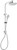 Vivid Slimline Twin Rail Shower 5Star Chrome [151877]
