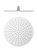 300mm Round Shower Head Matte White [296991]