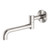 Mecca Wall Mounted Swivel Bath Spout Only 225mm Brushed Nickel [297232]
