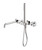 Opal Progressive Shower System Separate Plate With Spout 230mm Brushed Nickel [297224]