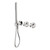 Opal Progressive Shower System Separate Plate Brushed Nickel [297166]