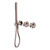 Opal Progressive Shower System Separate Plate Brushed Bronze [297180]