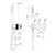 Opal Progressive Shower System Separate Plate Trim Kits Only Graphite [297183]
