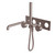 Kara Progressive Shower System With Spout 230mm Trim Kits Only Brushed Bronze [297244]