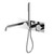 Kara Progressive Shower System With Spout 250mm Chrome [297241]