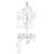 Kara Progressive Shower System With Spout 250mm Chrome [297241]