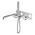 Kara Progressive Shower System With Spout 250mm Trim Kits Only Chrome [297250]
