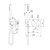 Kara Progressive Shower System Brushed Gold [297321]