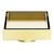 100mm Square Tile Insert Floor Waste 50mm Outlet Brushed Gold [297094]