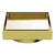 130mm Square Tile Insert Floor Waste 100mm Outlet Brushed Gold [297126]