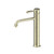 York Straight Tall Basin Mixer with Metal Lever Aged Brass [297298]