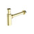 40mm Round Bottle Trap Brushed Gold [297465]