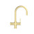4-in-1 Filtered Boiling, Filtered Chilled, Hot and Cold Tap Brushed Gold [288821]