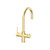 4-in-1 Filtered Boiling, Filtered Chilled, Hot and Cold Tap Brushed Gold [288821]