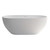 Nero Freestanding Cast Stone Bath 1550mm Matte White [158191]