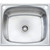 Laundry Tub w/Rinse Bypass Kit 70L Stainless Steel 2TH [068587]