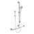 Care Shower Set Inverted T Adjustable Brushed Stainless Steel [293025]