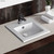 Allison Inset Basin White 1 Tap Hole [151134]