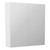 Mirror Cabinet Pencil Edge 750mm x 720mm Gloss White [169154]