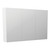 Mirror Cabinet Pencil Edge 1200mm x 720mm Gloss White [169155]