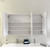 Mirror Cabinet Pencil Edge 1200mm x 720mm Gloss White [169155]