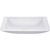 Classique Above Counter Solid Surface Basin 600mm x 345mm x 105mm Matte White [190219]